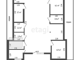 Продается Дом 2-й комсомольский, 196.6 м², участок 33.7 сот., 7000000 рублей
