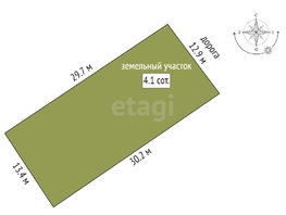 Продается Дом Ледорезная 2-я ул, 31 м², участок 4.1 сот., 10000000 рублей