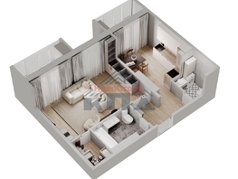 Продается 1-комнатная квартира ЖК Регата, 52 м², 6300000 рублей