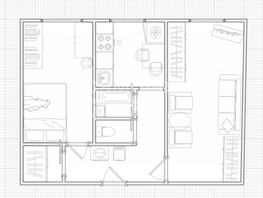 Продается 2-комнатная квартира 50 лет ВЛКСМ ул, 42.8  м², 3600000 рублей