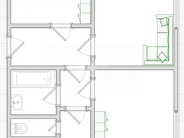 Продается 3-комнатная квартира Магистральная ул, 72.1  м², 4350000 рублей