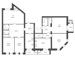 Продается 5-комнатная квартира Орловского ул, 183  м², 24300000 рублей