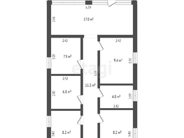 Продается Дом солнечная, 90.7  м², участок 5 сот., 4350000 рублей
