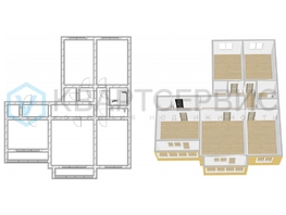 Продается 4-комнатная квартира Батумская ул, 94.2  м&sup2;, 6590000 рублей