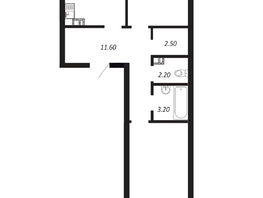 Продается 2-комнатная квартира ЖК ПАРК-квартал «Королёв», дом 3, 69.4  м&sup2;, 10410000 рублей