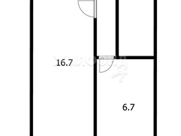 Продается 1-комнатная квартира 5 Армии ул, 32.5  м², 4500000 рублей