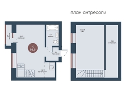 Продается Студия ЖК Белозерский, корпус 3, 56.5  м², 12673687 рублей