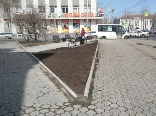 В центре Иркутска появился новый сквер