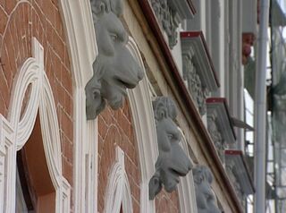 Близится к концу реставрация «дома со львами» в Иркутске