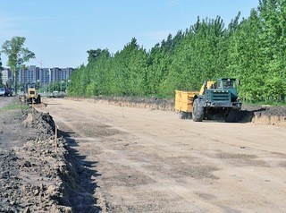 Новый участок улицы Солнечная Поляна откроют для транспорта в 2020 году