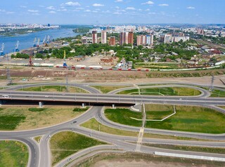 К строительству съезда с четвертого моста в микрорайон Пашенный приступят в 2022 году
