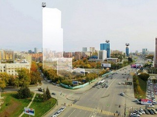 Самый высокий дом Новосибирска хотят построить на Октябрьской магистрали