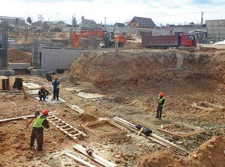 Детский сад на 280 мест строят на улице Лермонтова в Улан-Удэ