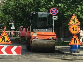 Ремонт проезжей части улицы Ленина завершат к 25 августа