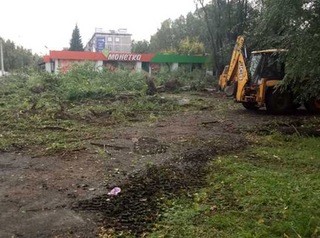 Сквер у ДК «Шахтостроитель» в поселке Притомском построят в этом году