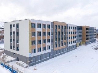 Новый комплекс жилых апартаментов готовится к сдаче в Октябрьском районе