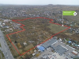«ДОМ.РФ» выставил на торги в Красноярске участок для строительства 135 тыс. кв.м. жилья