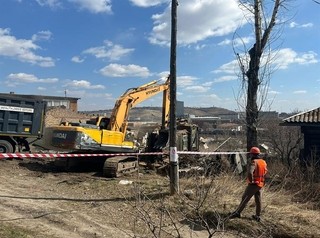 В Красноярске начался снос домов для реконструкции Боготольского переулка