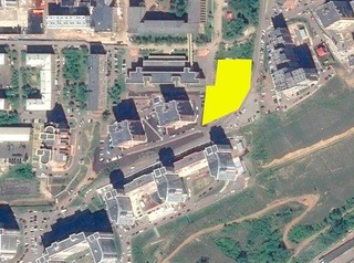 На площадке рядом с «Орбитой» в Студгородке собираются построить еще одну высотку
