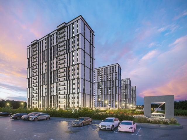Новостройка Zaton (Затон), блок-секция 3