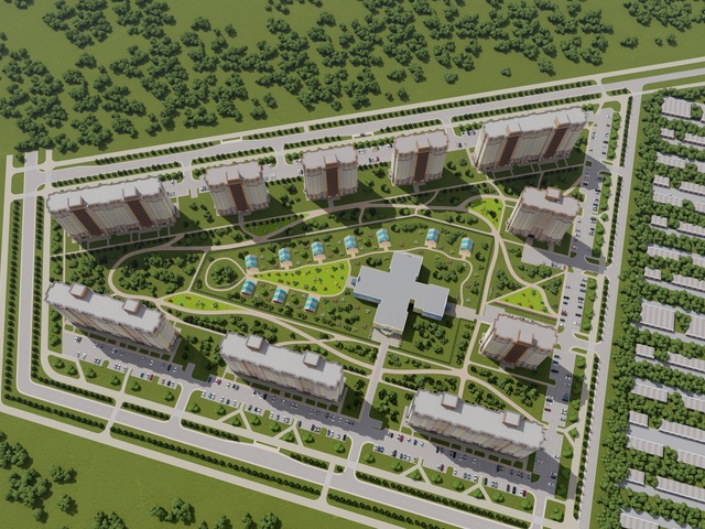 Новостройка Сити-парк, дом 9