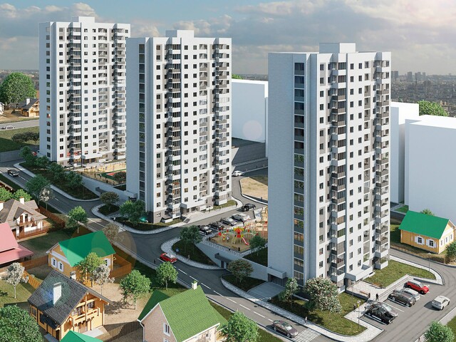 Новостройка Очаг, блок-секция 8