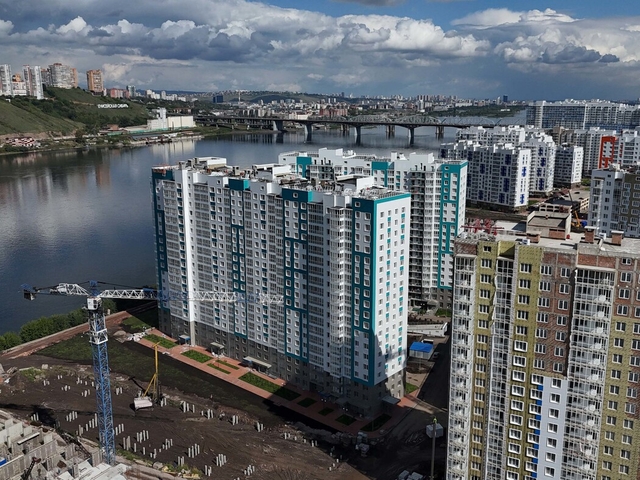 Средняя цена квадратного метра в новостройках Красноярска начала снижаться