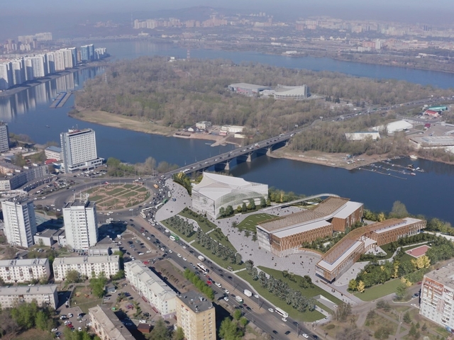 Что построят на Предмостной площади в Красноярске