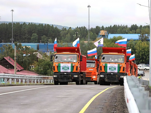 В Иркутске запустили движение по новому путепроводу на Батарейной
