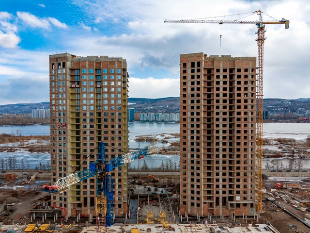 Новостройки Красноярска подорожали на 10,2%