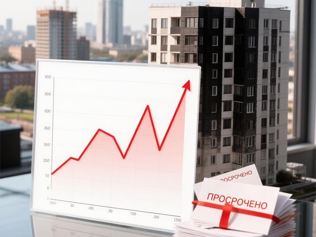 Просрочка по ипотеке в России достигла 221,5 млрд рублей