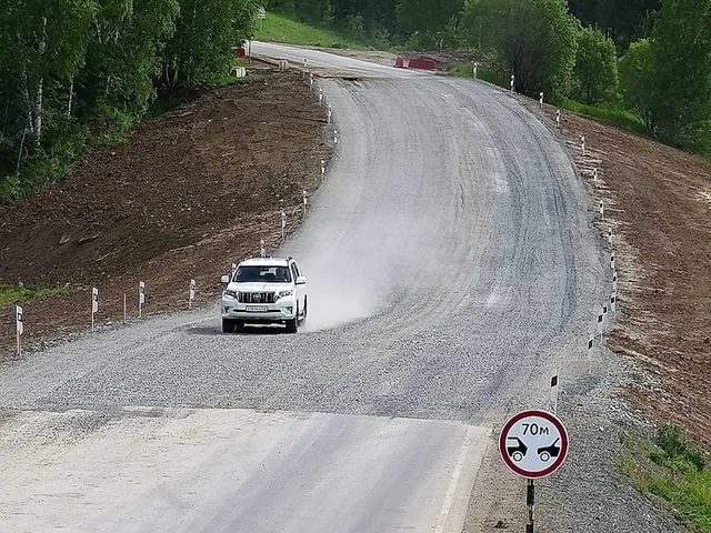 Движение на трассе между Кузбассом и Алтайским краем полностью восстановлено 